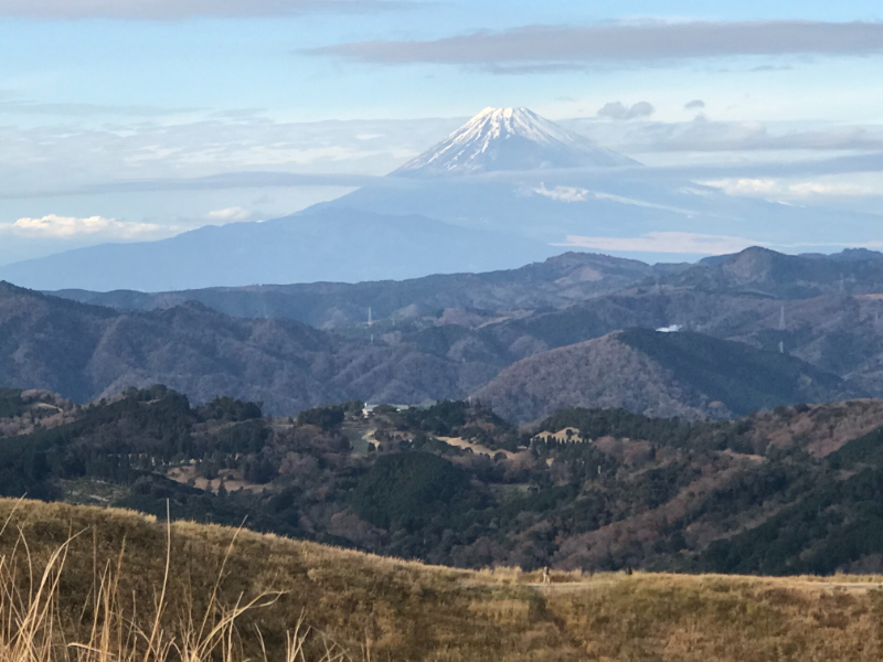 大室山からの富士山